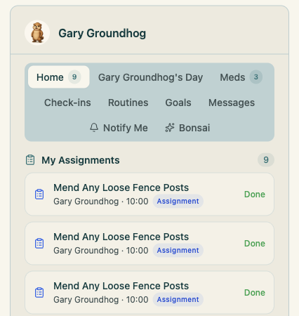 My Circle app preview (2)